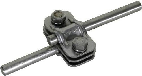 DEHN Trennklemme UTK 200 2X10 FL30 ZP V2A in Silber aus Edelstahl - Bild 1