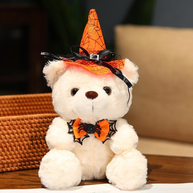 Yiran toy Halloween Bär, Plüschtier, 28cm, mit Hut und Fliege - Bild 1