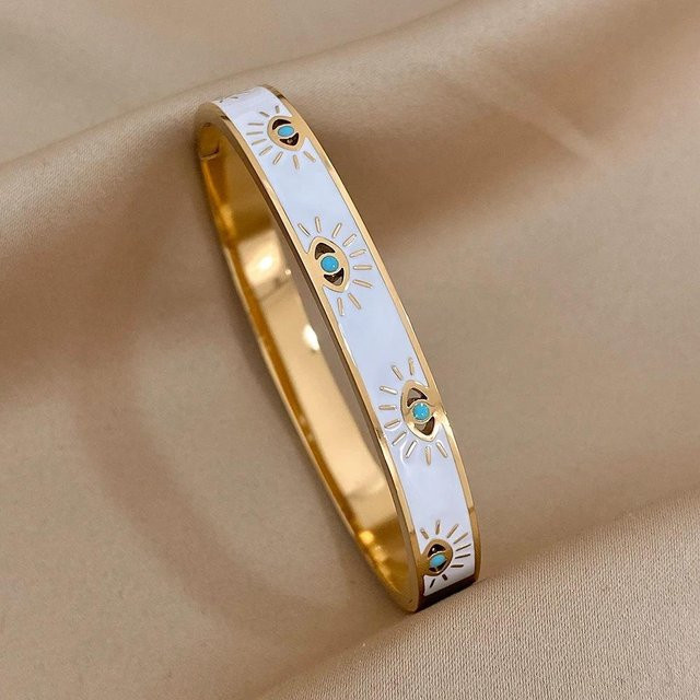 Lucky Star Jewelry Armband, Edelstahl, Gold, Zirkonia, Damen - Bild 1