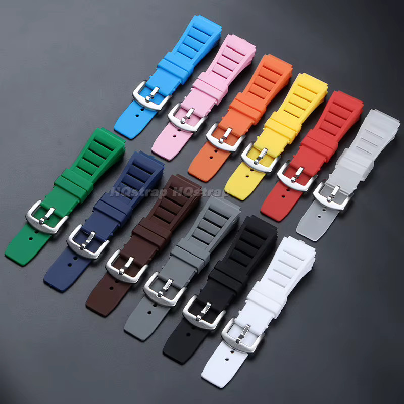 HQstrap Uhrenarmband Silikon, 21 mm x 17 mm, Unisex - Bild 2