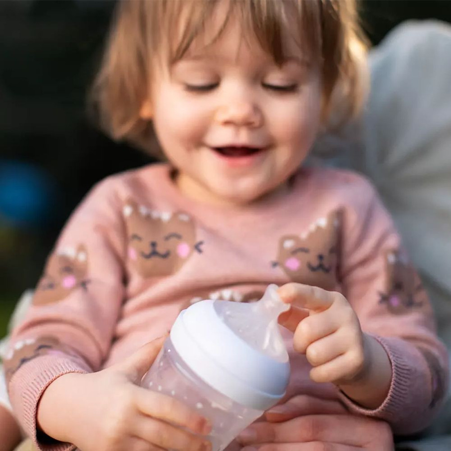 Philips Avent Natural Response Silikon Sauger 2er Pack Stufe 5 für 6M+ in Weiß und Transparent - Bild 4