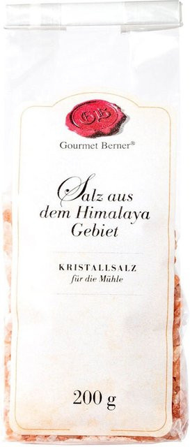 Gourmet Berner Kristallsalz für Salzmühle 200 g - Bild 1
