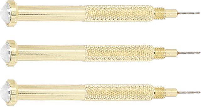 Koogeelife Nail Art Piercing Werkzeug, beige, 3 Stück - Bild 1