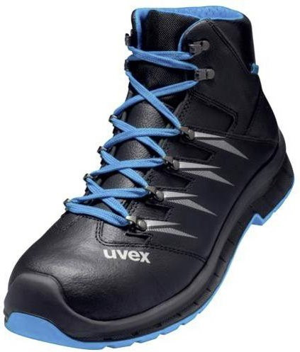 Uvex 2 trend S3 Sicherheitsstiefel aus Leder in Blau-Schwarz, Größe 42 - Bild 1