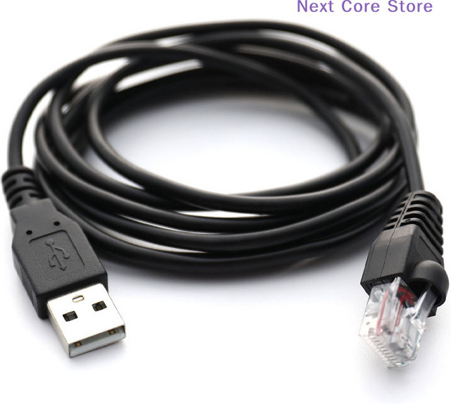 APC Smart UPS USB-Kabel USB zu RJ50 Konsolenkabel in Schwarz als Ersatz für AP9827 940-0127B 940-127C 940-0127E - Bild 1