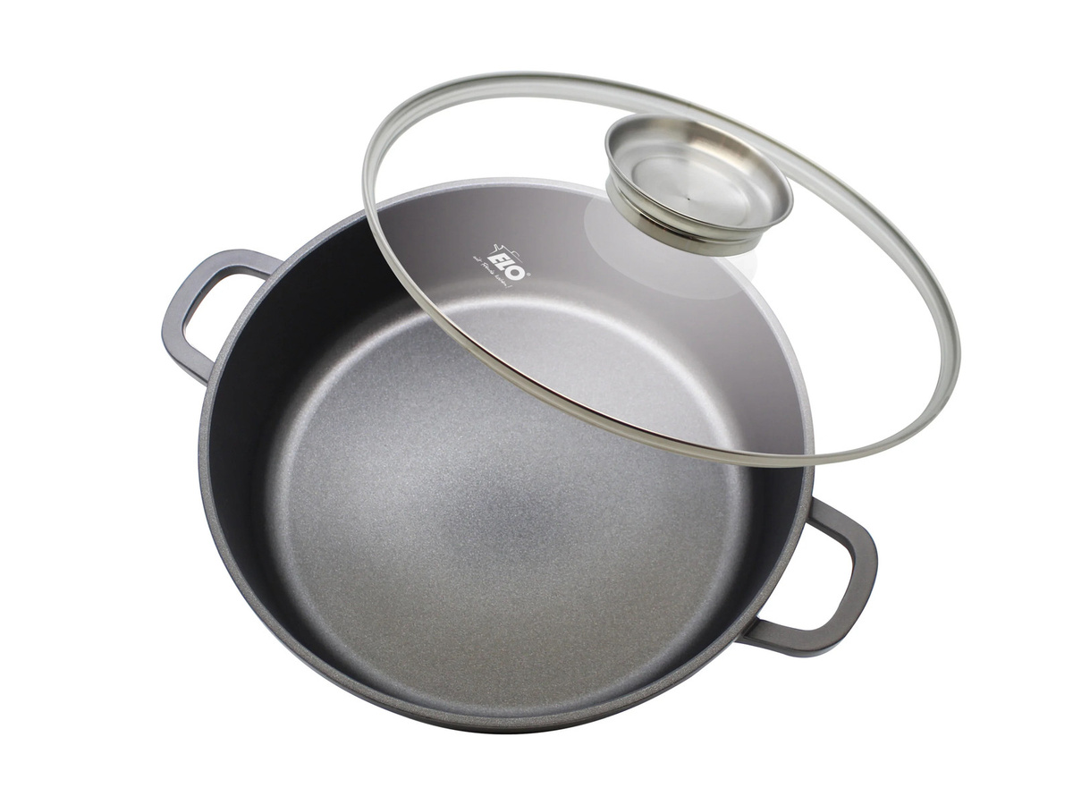 ELO Aluguss-Servierpfanne Alucast in Schwarz, Durchmesser: 28 cm - Bild 3