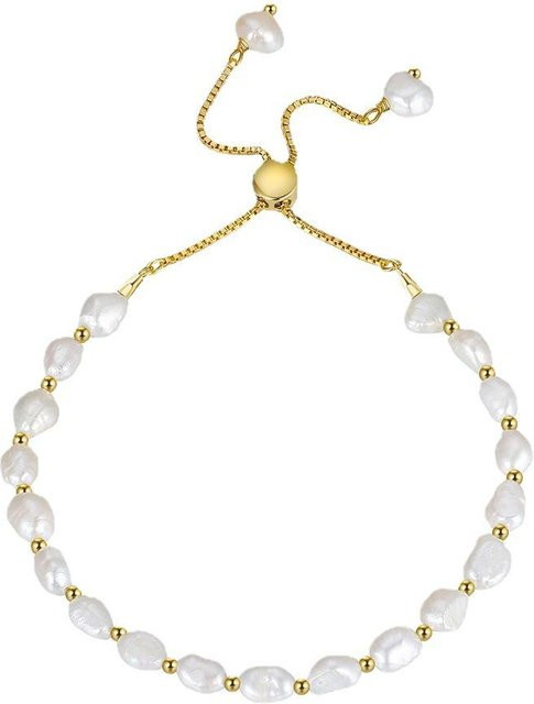 Armband 925 Sterlingsilber, Süßwasserperlen, Damen - Bild 1
