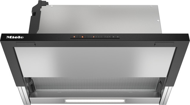 Miele Flachpaneel-Dunstabzugshaube DAS 4620 in Schwarz mit Smart Home Integration und Umluftbetrieb - Bild 1