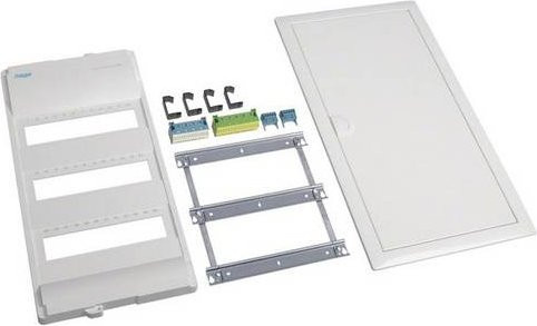 Hager Ausbaupaket Volta VZ36NUH in Weiß mit Rahmen und Tür für 3x12PLE UPV/HWV - Bild 1
