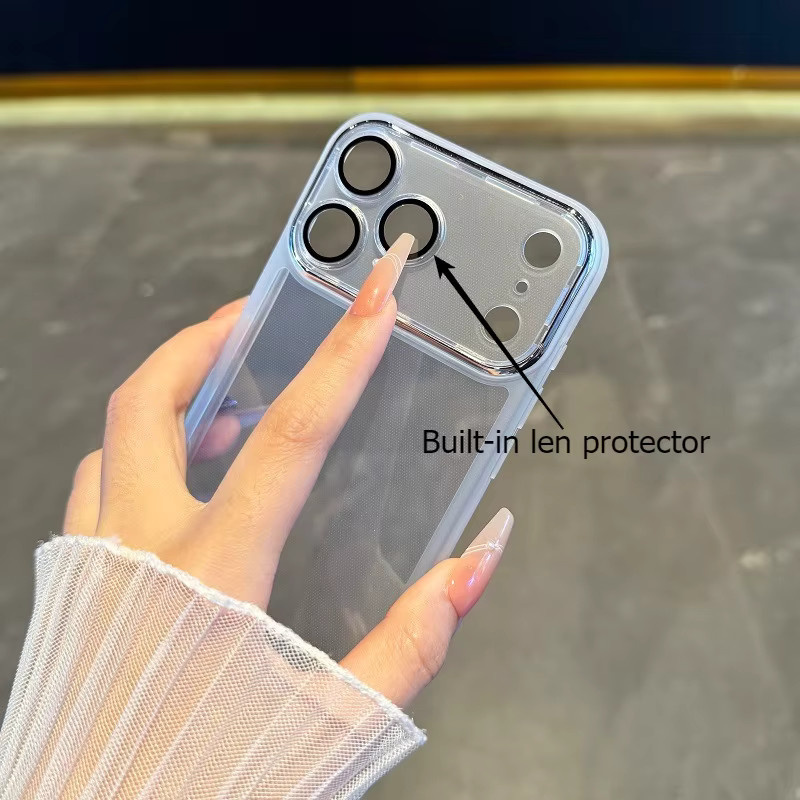 Panbon Silikon Schutzhülle für iPhone 17 Pro Max und iPhone 17 Air, transparent, stoßfest und ultradünn - Bild 1