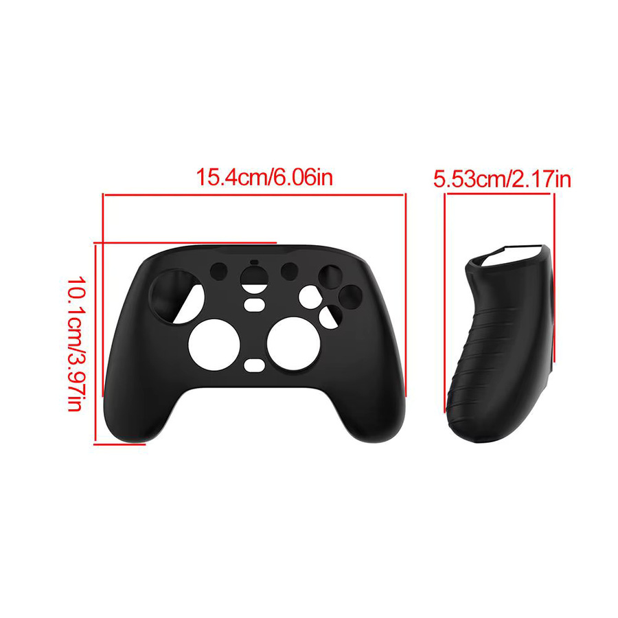 Gamesir Silikon-Schutzhülle für G7 Pro und G7 SE Controller in Schwarz, rutschfest und weich - Bild 6