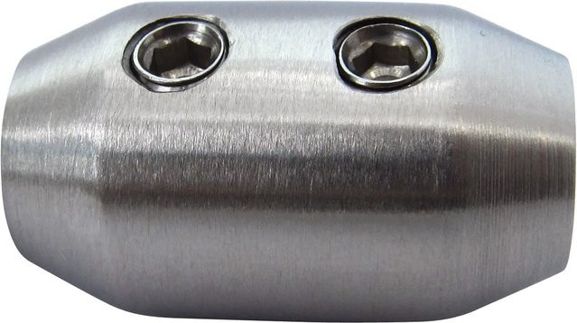 Dieda Verbinder V4A aus Edelstahl für Rundstab 10 mm in Silber - Bild 1