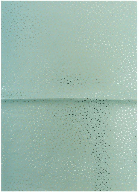 Rico Design Paper Patch Papier Wonderland in Mint und Stracciatella mit Metallic-Effekt, B: 30 cm, H: 42 cm - Bild 1