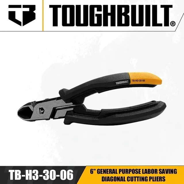 Toughbuilt Universelle Schrägschnittzange 6 Zoll TB-H3-30-06 für Kabel und Industrie - Bild 1