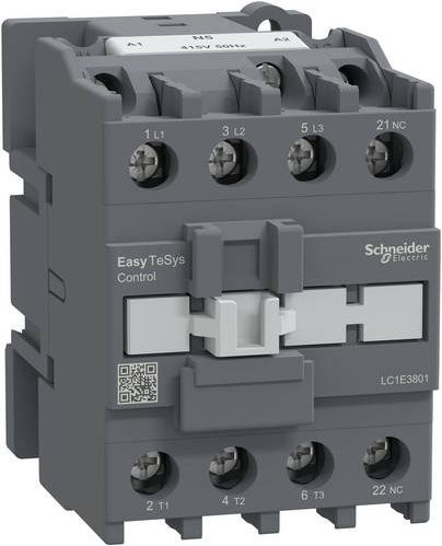 Schneider Electric LC1E3801N5 Leistungsschütz in Grau - Bild 1