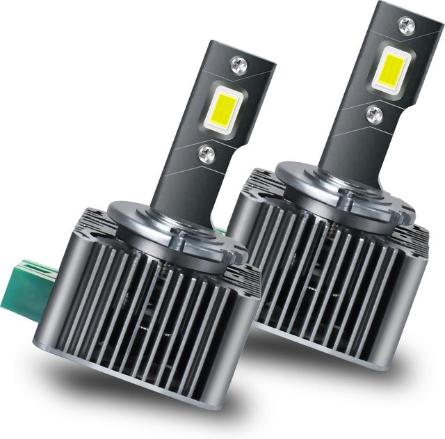 Leistungsstarke LED Scheinwerferlampen für Auto-Beleuchtung, passend für D1S D2S D3S D4S D5S D8S, Farbe: Silber - Bild 1