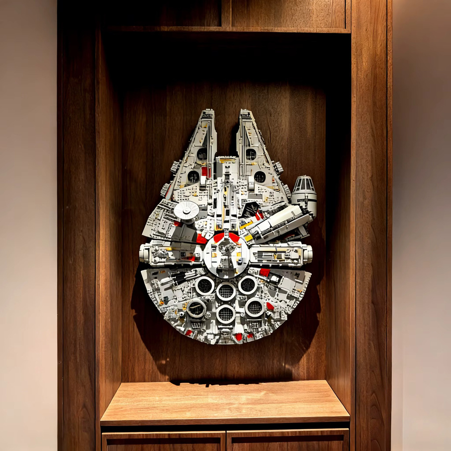Beast Kingdom Millennium Falcon Warship, Mini-Bausteinset, 7541 Teile, ab 14 Jahre - Bild 6