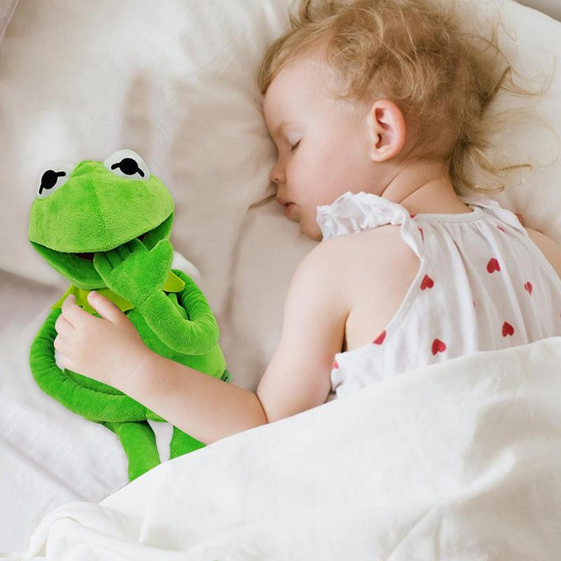 Bai Fen Bai Toys Kermit Frosch Plüsch Handpuppe Stofftier Grün - Bild 3