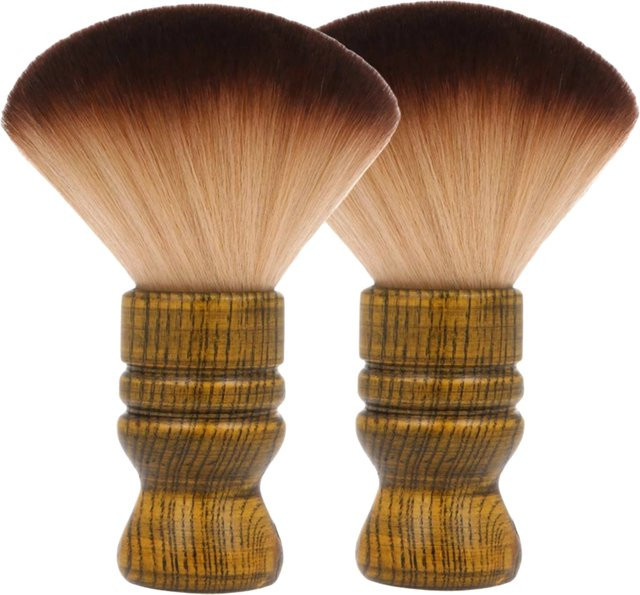 WANGDA PROFESSIONAL Hals- und Gesichtsbürste mit Holzgriff, Unisex - Bild 1