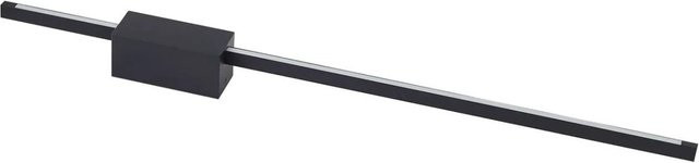 Lucande Skalia LED Wandleuchte Modern Schwarz aus Aluminium 1-flammig - Bild 1