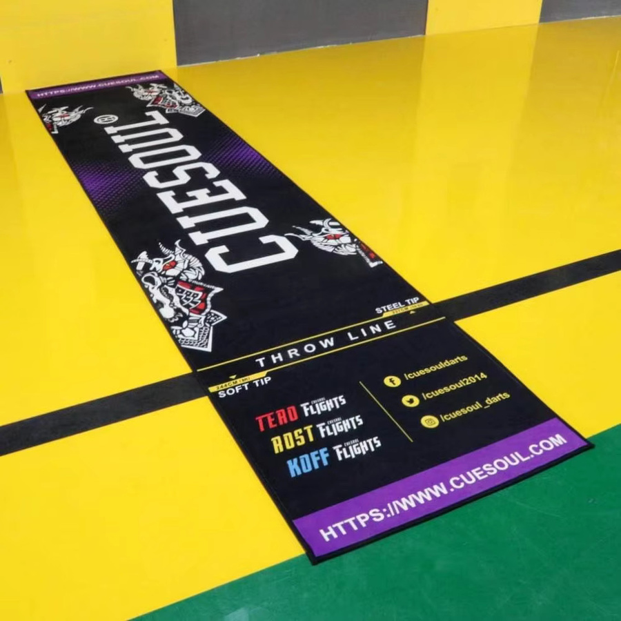 VIKAMA Professionelles Dart-Pad Rutschfester Trainings-Teppich für Club und Spielzimmer - Bild 3