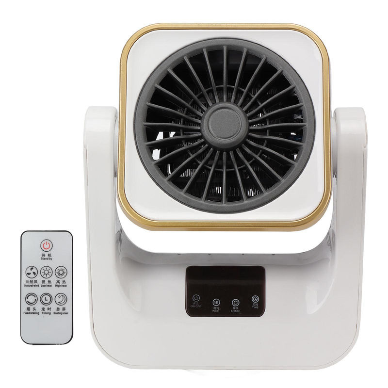 Tragbare elektrische Mini-Heizung Igeteck in Weiß mit Fernbedienung und Thermostat - Bild 7