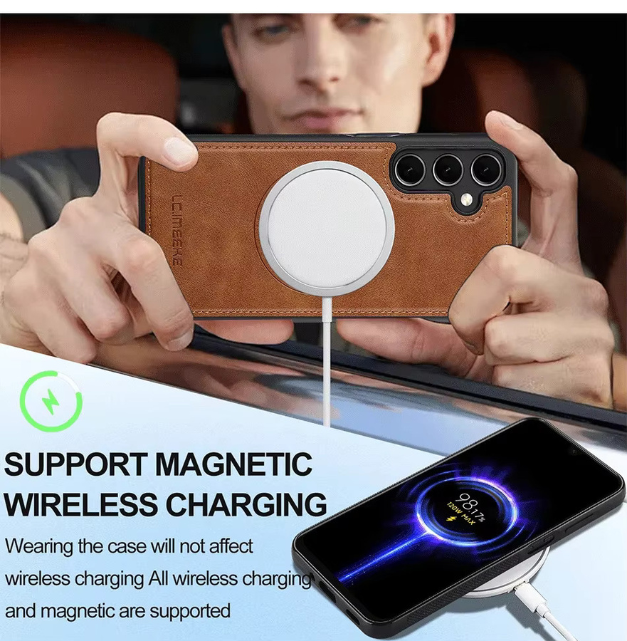 Schutzhülle für Samsung Galaxy A-Serie in Grün oder Braun - Bild 4
