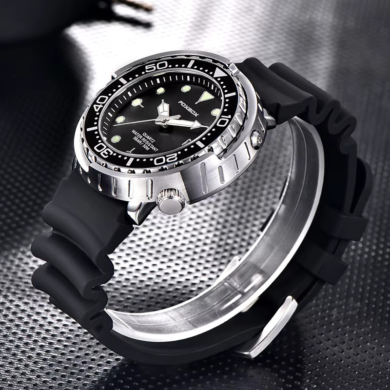 Lige Armbanduhr, Quarz, Herren, 50 atm wasserdicht - Bild 4