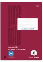 Staufen Schulheft Premio Lineatur 38, A4, 16 Blatt, Rot - Bild 1
