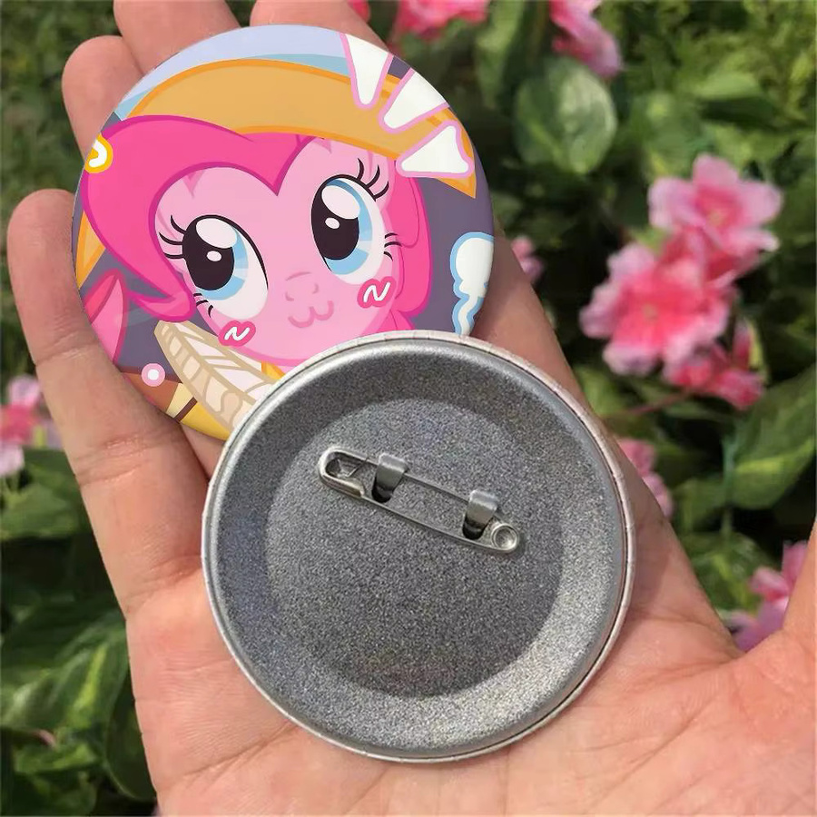 Brosche P-Pinkie P-PieS, Runde Cosplay-Pins - Bild 2