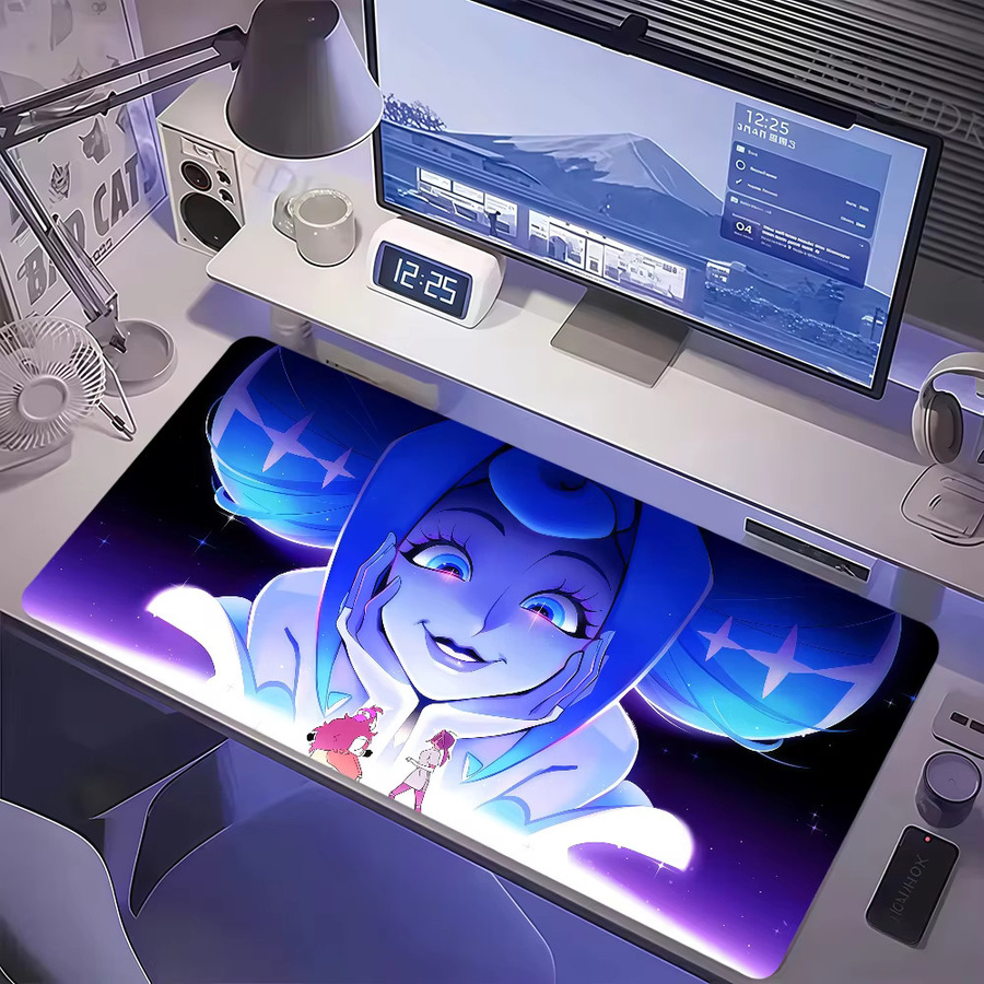 Großes Gaming-Mauspad K-Nights of G-Guinevere im Cartoon-Anime-Design, rutschfest mit Lockedge, Mehrfarbig - Bild 6