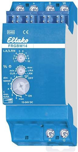 Eltako FRGBW14 RGBW LED Dimmaktor Dimmschalter für Hutschiene in Blau - Bild 1