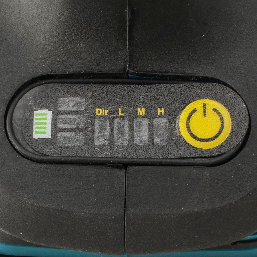 Makita bürstenloser elektrischer Winkelschleifer mit variabler Geschwindigkeit, 125 mm, Blau, für Makita LXT 18 V Akku - Bild 8
