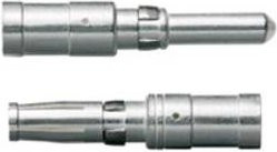 Weidmüller Crimpkontakt HDC-C-M3-SM4.0AG aus Messing in Silber, 100 Stück - Bild 1