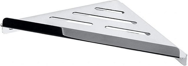 Brillantbad BYTRO Eckseifenkorb aus Edelstahl poliert in Silber, B/H/T: 110 x 205 x 25 mm - Bild 1