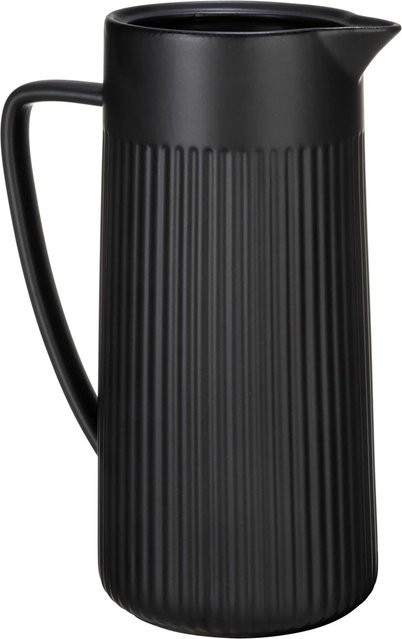 Schöner Wohnen Krug Refia Schwarz 1,25 l - Bild 1