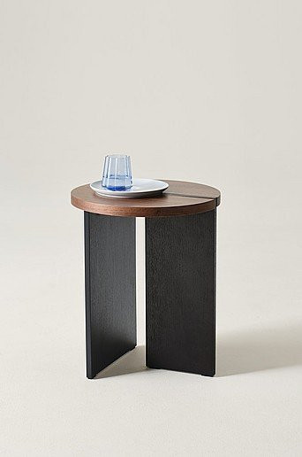 Jotex Beistelltisch CUSCO rund in Braun mit Durchmesser: 40 cm und Höhe: 48 cm - Bild 1