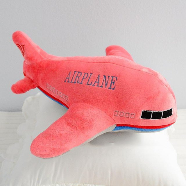 Yiran toy Simulation Plüsch Katze Rakete Flugzeug, Kuscheltier, Rosa / Pink - Bild 1