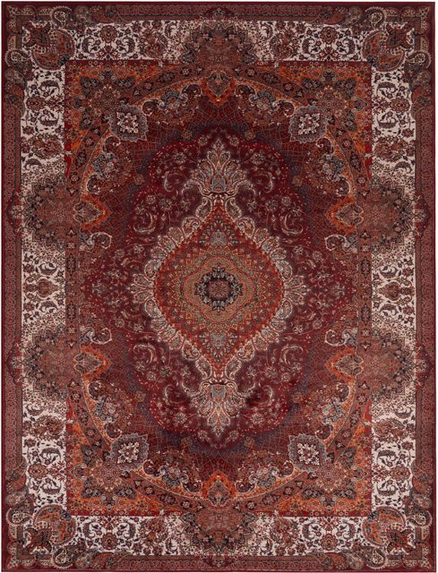 Teppich Soul in Rot, orientalisch, waschbar und rutschfest, B/T: 80 x 150 cm - Bild 1