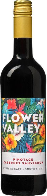 Flower Valley Rotwein Pinotage-Cabernet Sauvignon, Südafrika, 0,75 l - Bild 1