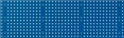 Bott Lochplatte Perfo L aus Stahlblech in Enzianblau RAL 5010, Lochgröße 9,2 x 9,2 mm, B: 148,6 cm, T: 1,3 cm, H: 45,7 cm - Bild 1