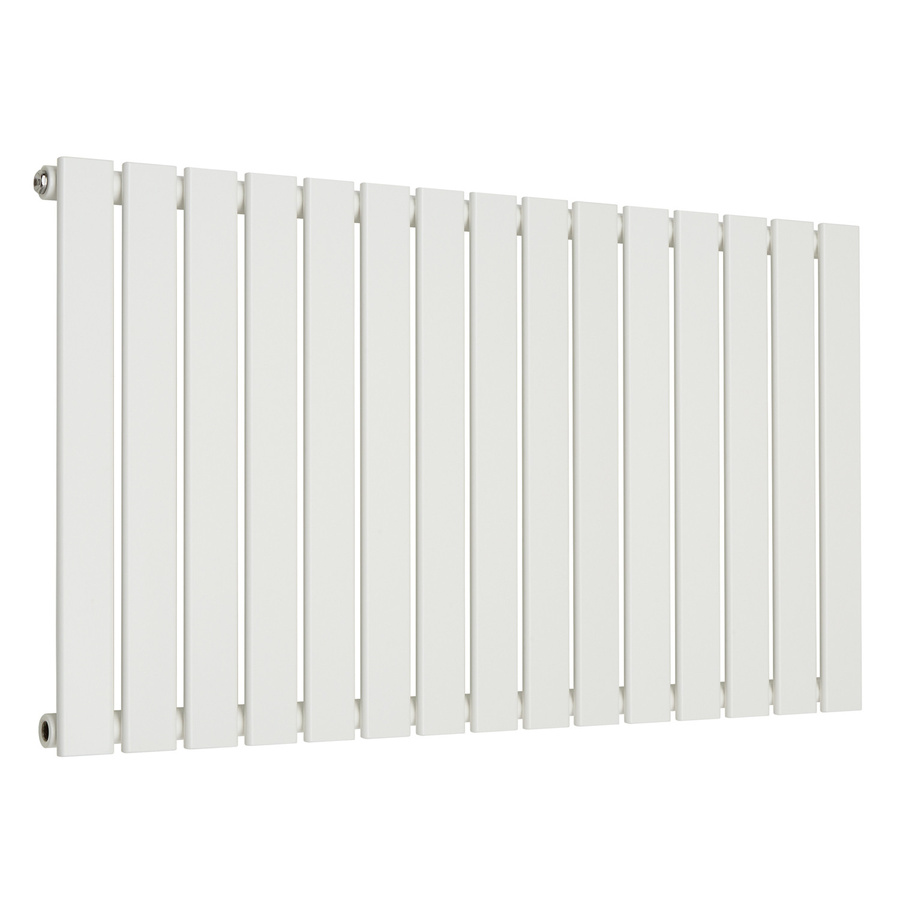 Hudson Reed Sterling Arlie Design-Heizkörper einlagig horizontal, Weiß, B: 105,0 cm, H: 59,5 cm - Bild 1