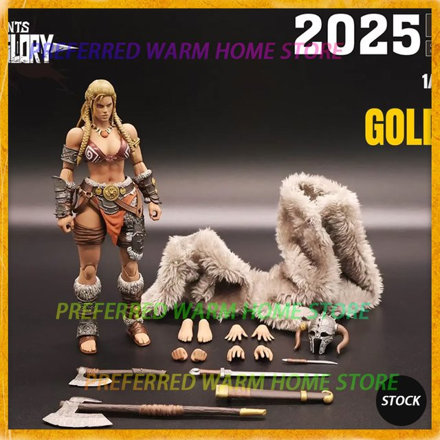 XesRay Gold Hildr Exclusive Combatants Fight For Glory, Bewegliches Modell-Spielzeug, ab 14 Jahren - Bild 1