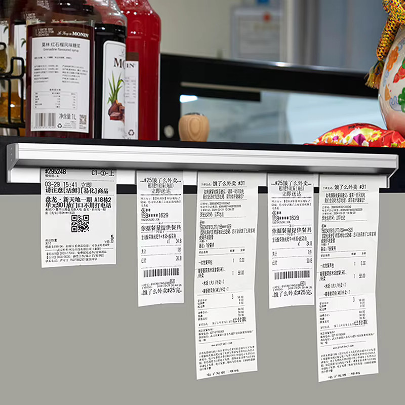 Ticket-Halter und Dokumenten-Organizer für Küche und Büro zur Aufbewahrung von Quittungen und Rechnungen - Bild 3
