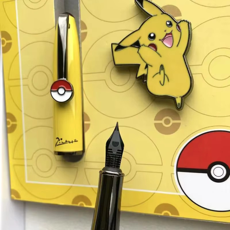 Pokemon Co Füllfederhalter Set mit Tintenstift als pädagogisches Schreibwaren-Geschenk für Kinder - Bild 2
