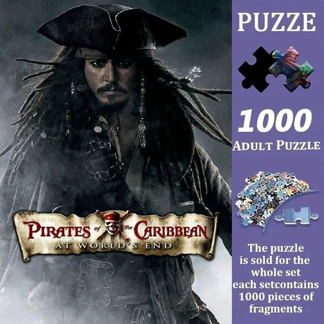 KAYOU Fantasy Piraten Puzzle, 500 Teile, Bunt / Mehrfarbig - Bild 1