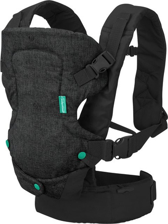 Infantino Babytrage Flip Buckle Carrier in Schwarz