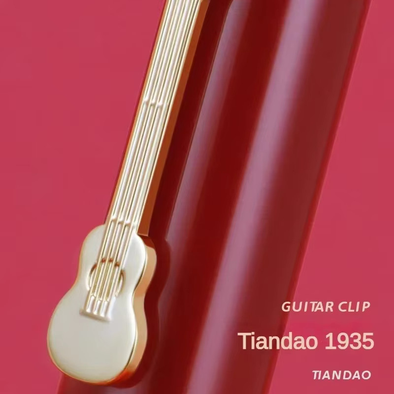 JINHAO 1935 TIANDAO Füllfederhalter aus transparentem Resin mit Schwert-Feder und Gitarren-Clip - Bild 4