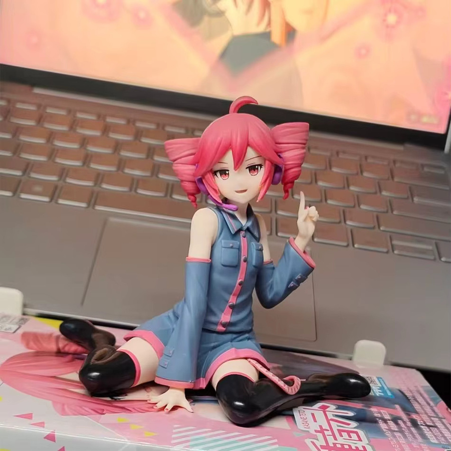 Bandai Anime Kasane Teto Actionfigur, Rosa Haare, Einzelfigur - Bild 4