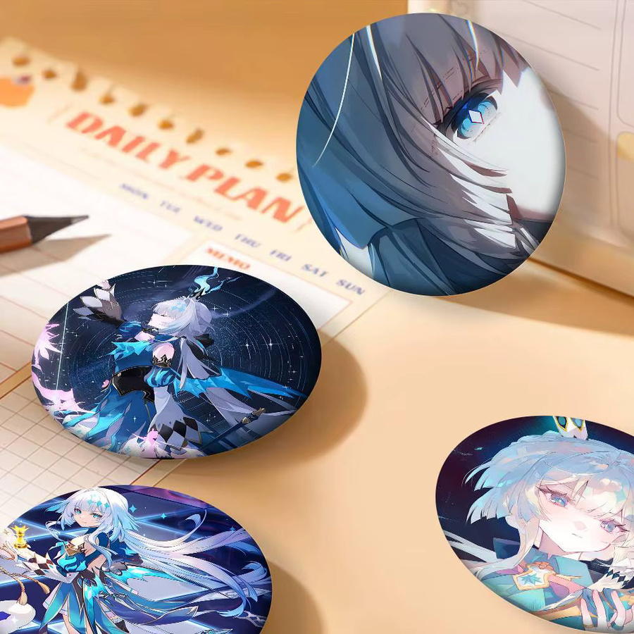 Kayou Honkai Star Rail Cerydra Abzeichen, Anstecknadeln, Metall, Bunt / Mehrfarbig - Bild 3